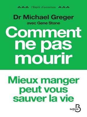 cover image of Comment ne pas mourir